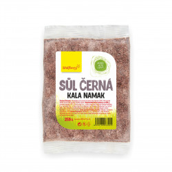 Himalájská sůl černá jemná Kala Namak 250 g Wolfberry