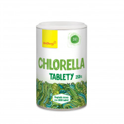 Chlorella BIO tablety 1000 ks/ 250 g Wolfberry - doplněk stravy