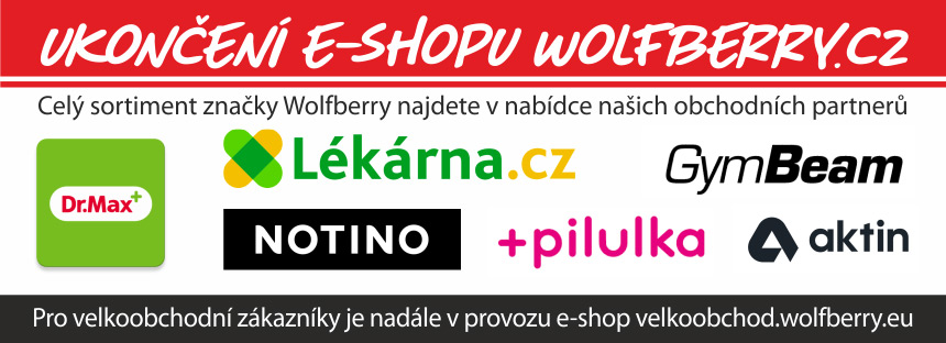 Ukončení e-shopu wolfberry.cz